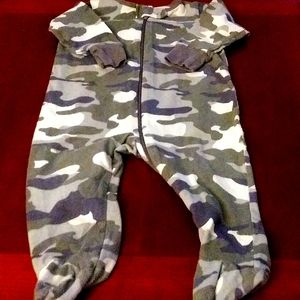 0 to 3mth Gerber Organic cotton soft and comfy infant printed sleepers